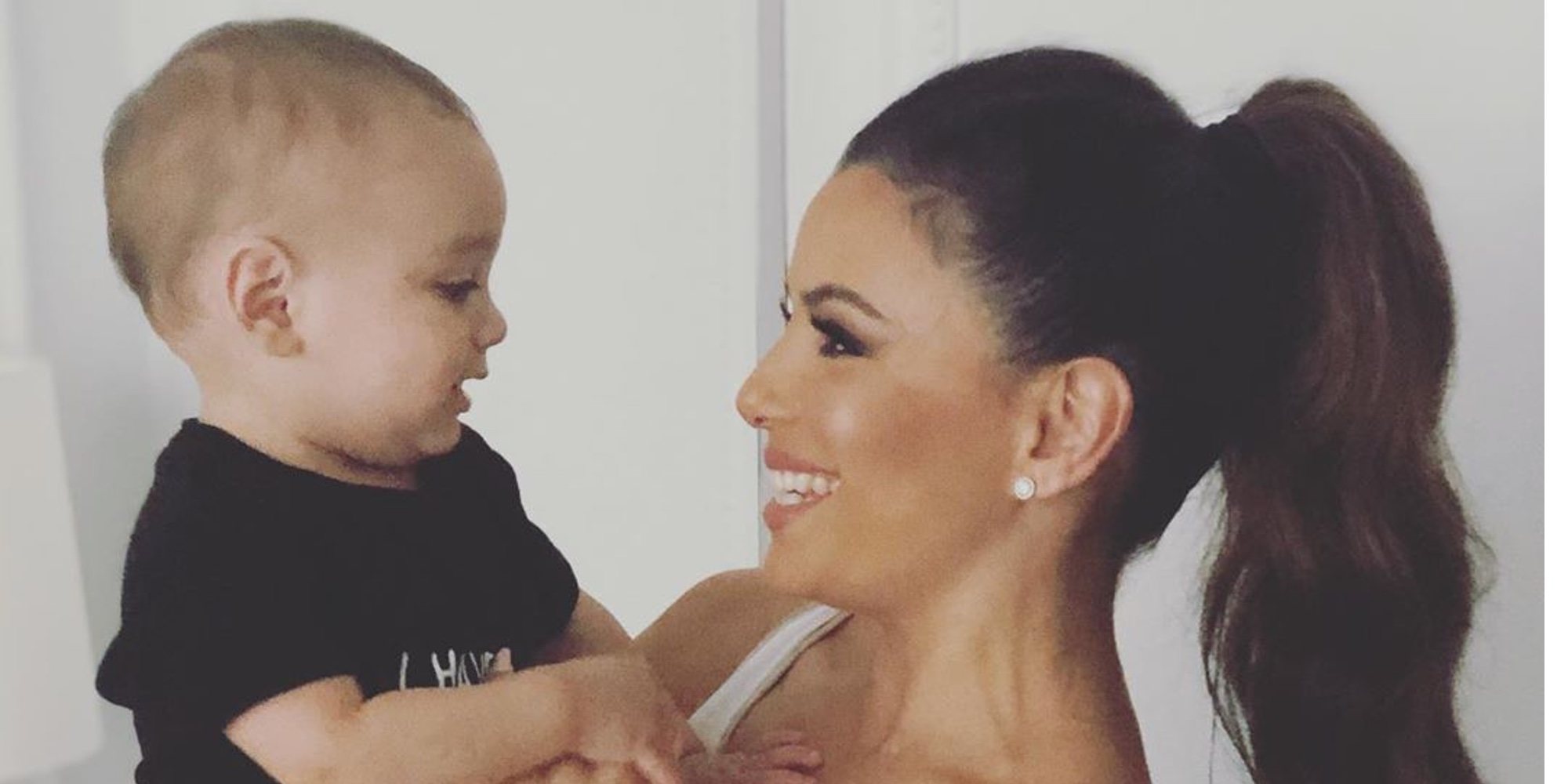 El emotivo mensaje que Eva Longoria ha dedicado a su hijo Santi en su primer cumpleaños