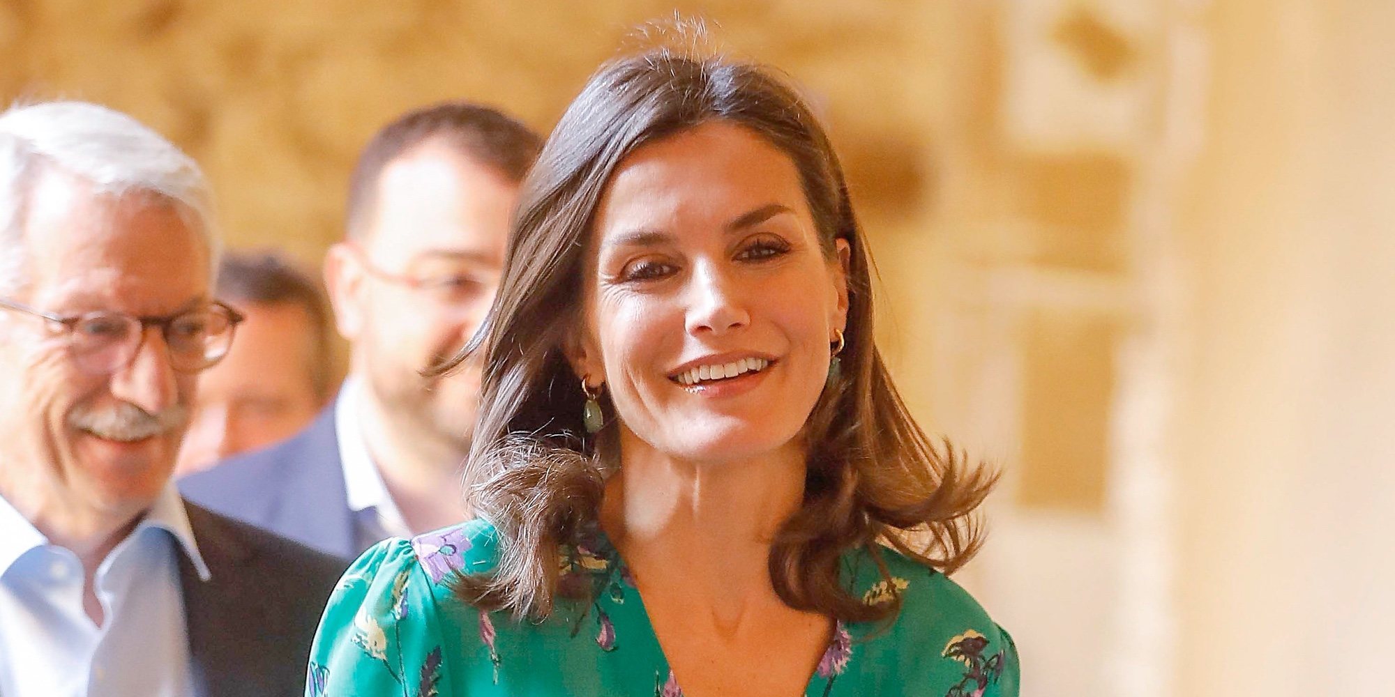 La felicidad de la Reina Letizia en su vuelta a Oviedo antes de comenzar las vacaciones de verano