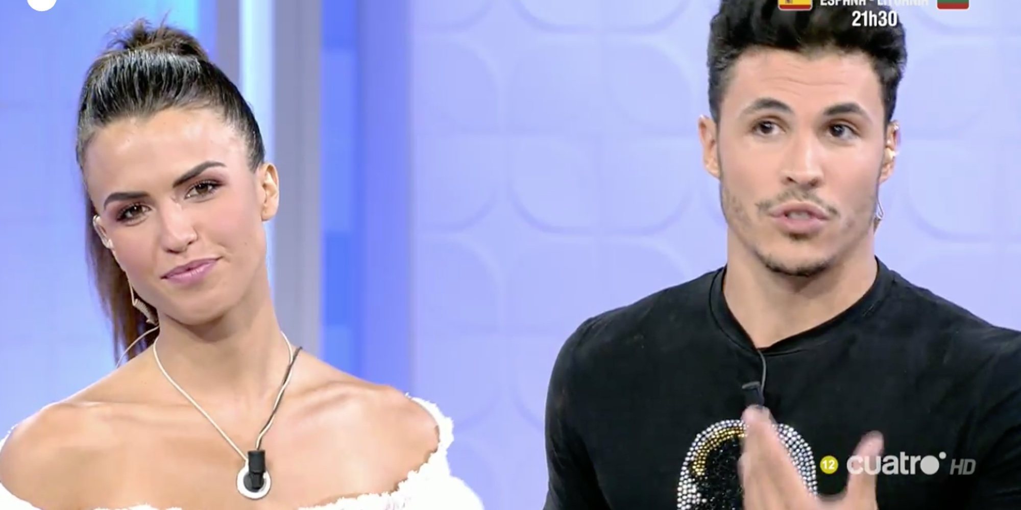 Kiko Jiménez y Sofía Suescun confirman su amor con un pasional beso en 'MYHYV'