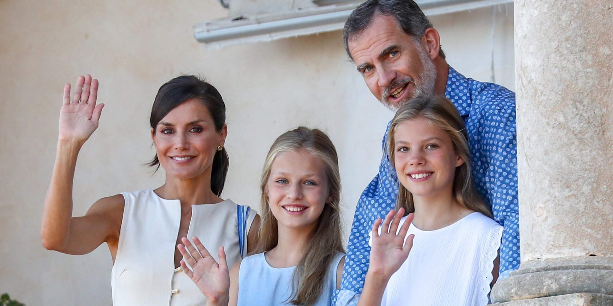 La Princesa Leonor y la Infanta Sofía, cómplices y protagonistas en su visita al Museo Son Marroig de Mallorca