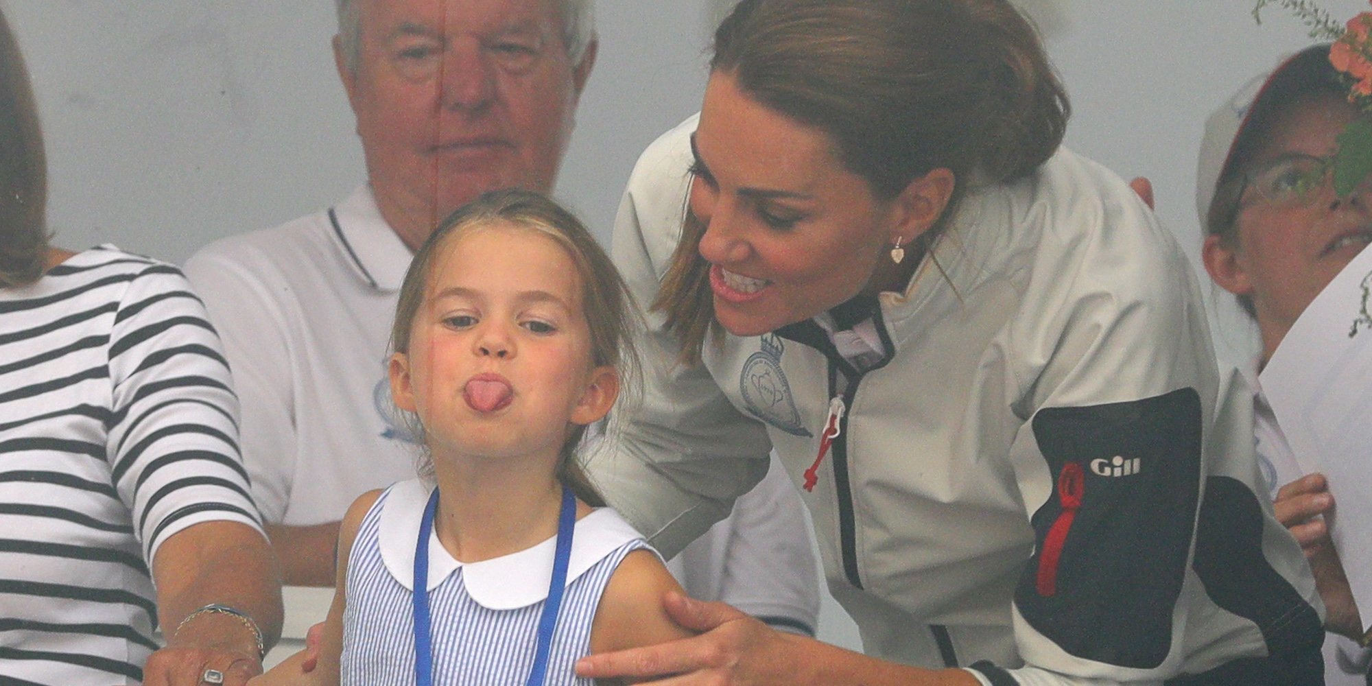 La Princesa Carlota, la gran protagonista por su espontaneidad de las regatas de la Copa del Rey de Cowes