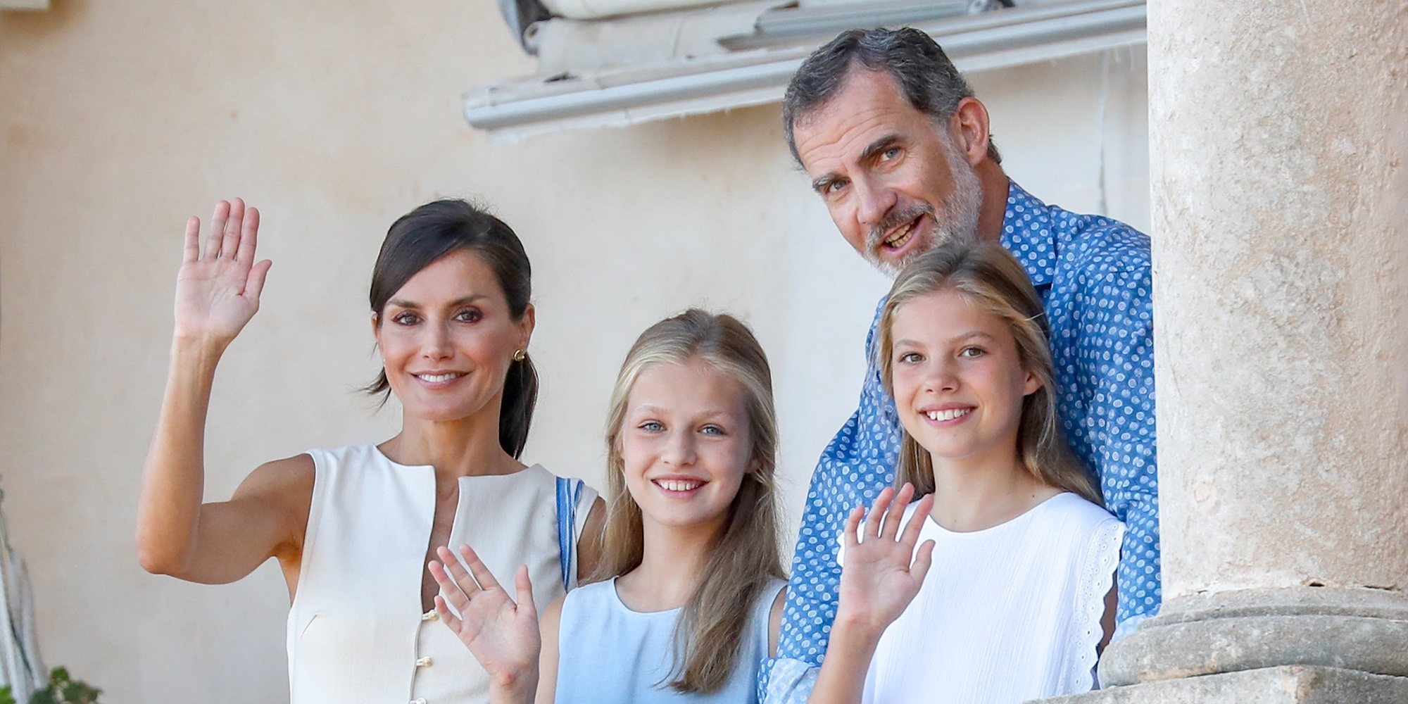 Los Reyes Felipe y Letizia y sus hijas Leonor y Sofía pasan sus vacaciones privadas en el Caribe