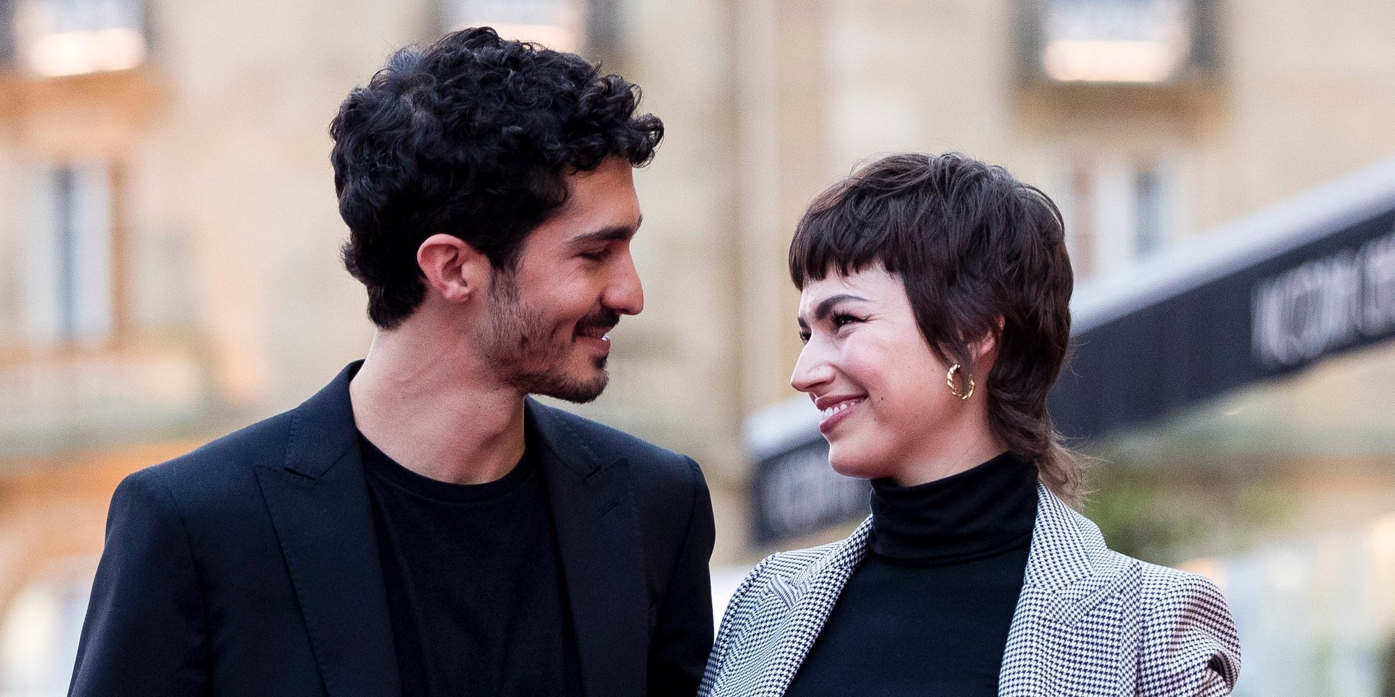 Úrsula Corberó, el talismán de Chino Darín en el Festival de San Sebastián