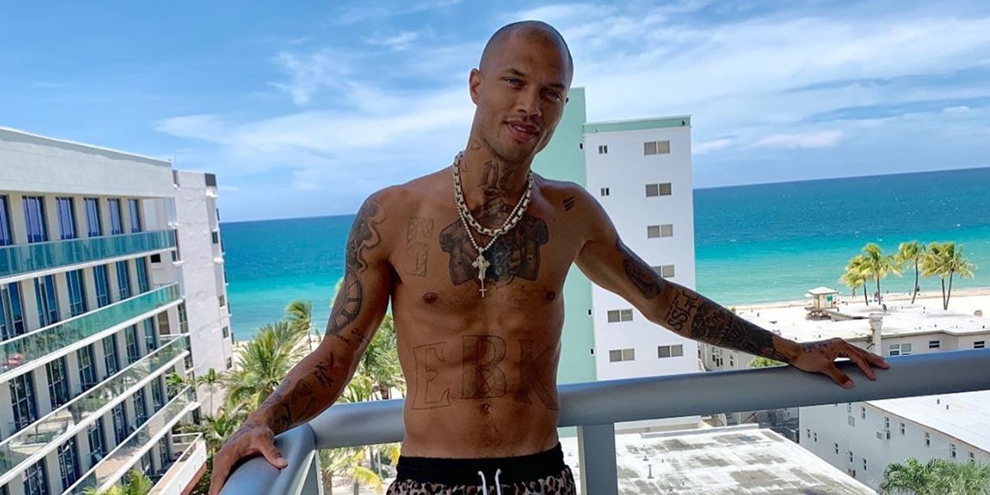 Jeremy Meeks habla sobre dura infancia: "Mis padres eran adictos a la heroína y yo era un niño heroína"