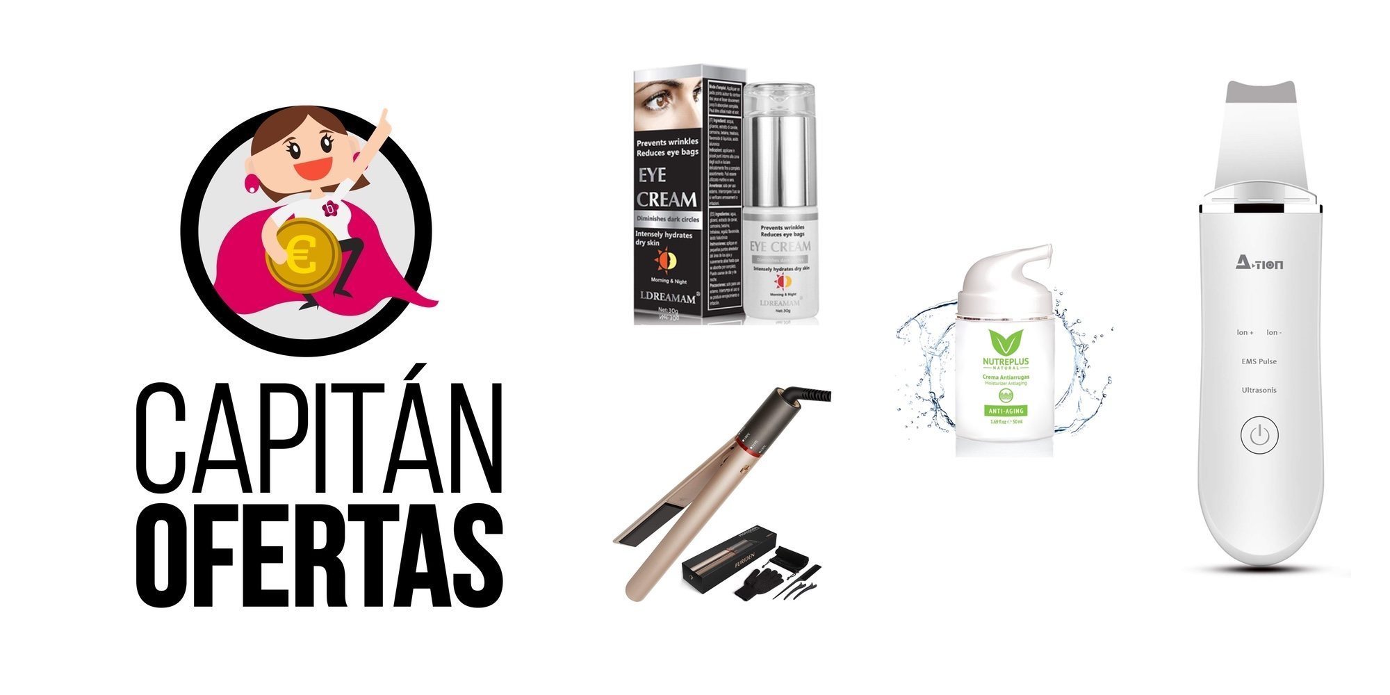 Capitán Ofertas te trae los mejores productos de belleza para mujeres al mejor precio