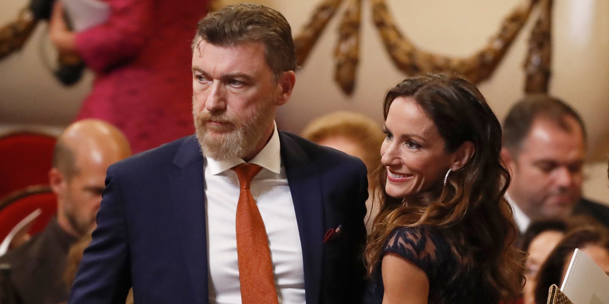 Primera imagen de Telma Ortiz y Robert Gavin Bonnar con la Reina Letizia, la Princesa Leonor y la Infanta Sofía