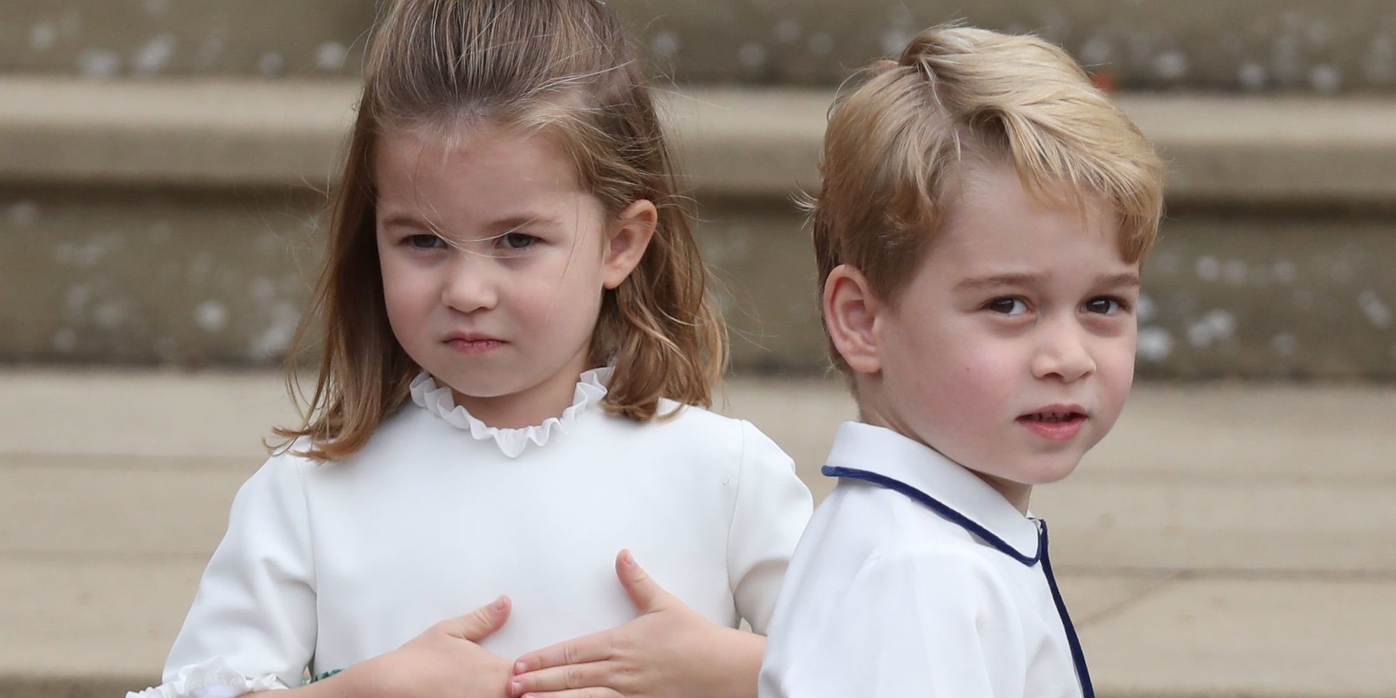 El Príncipe Jorge y la Princesa Carlota disfrutan de sus vacaciones de Halloween: disfraces y casa en el campo