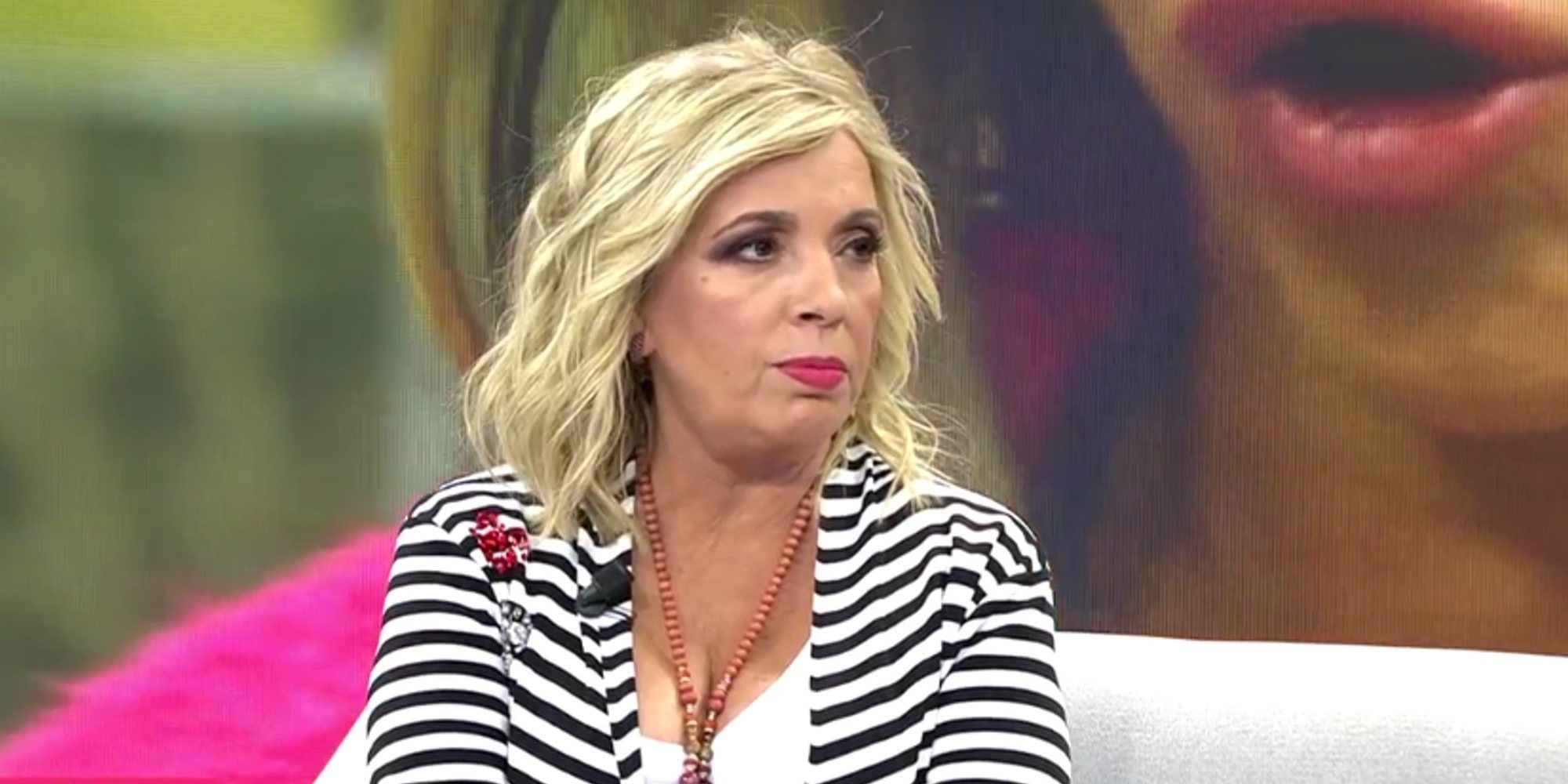 Carmen Borrego arremete contra 'Sálvame': "Yo les caigo mal pero a mí ellos también me caen muy mal"