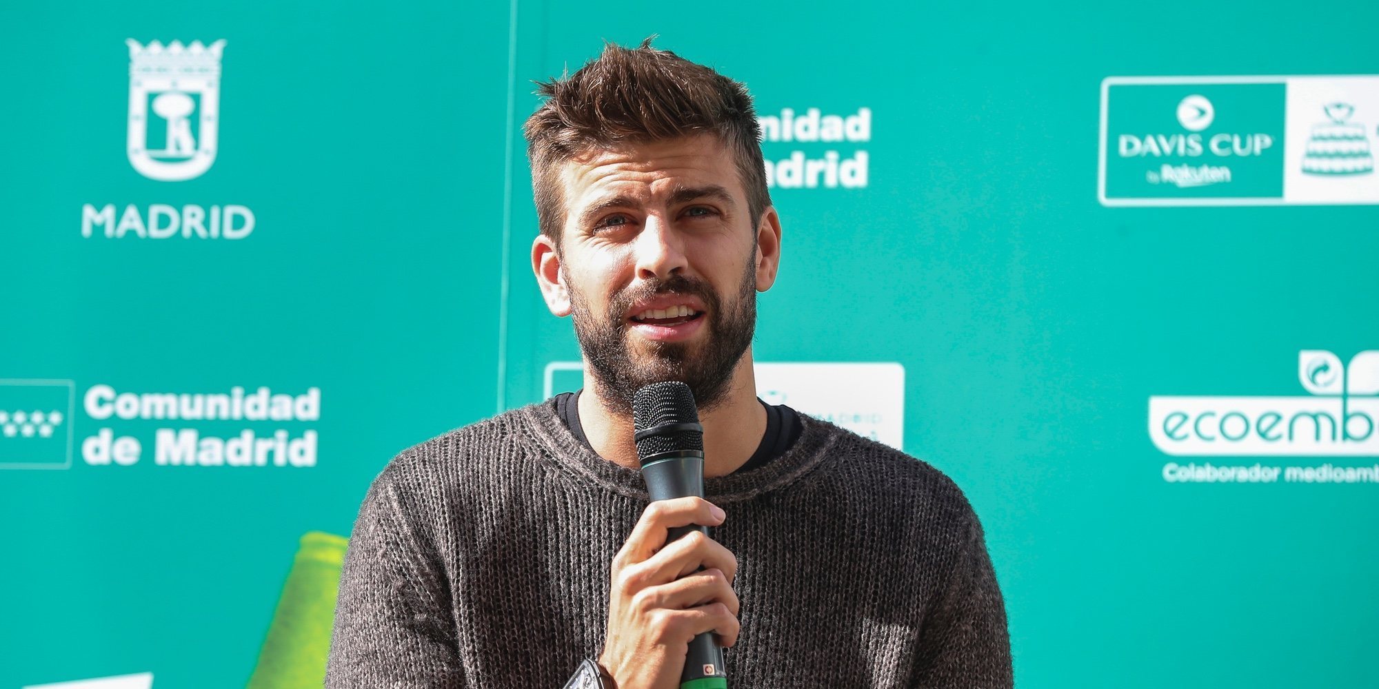 Gerard Piqué promociona la Copa Davis, su último proyecto empresarial: "Madrid nos recibió con los brazos abiertos"