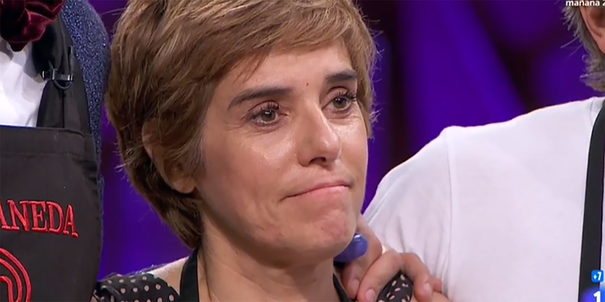 Anabel Alonso se despide de 'MasterChef Celebrity 4'