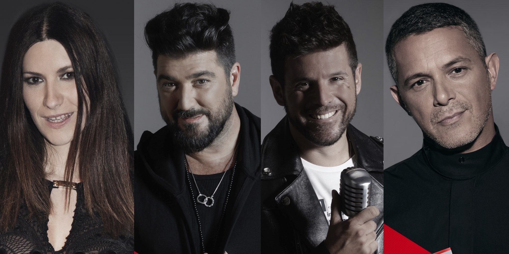 Laura Pausini y Alejandro Sanz se unen a Antonio Orozco y Pablo López como coaches de 'La Voz 2020'