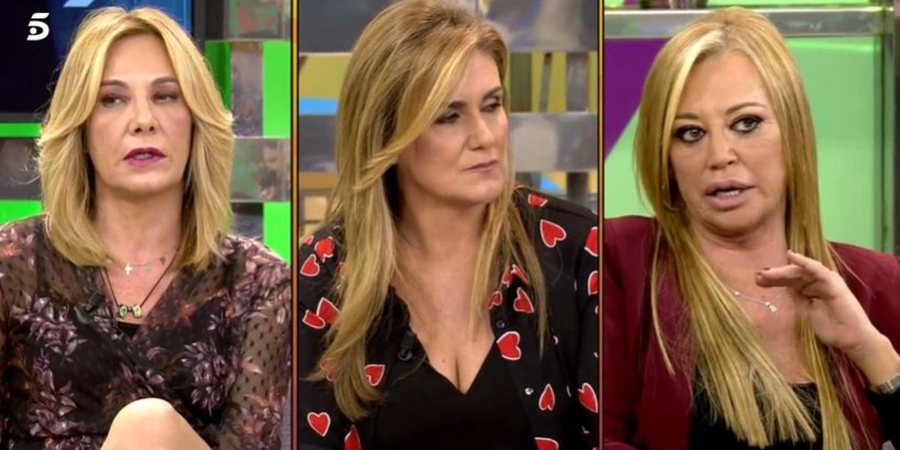 Belén Esteban se marcha del plató de 'Sálvame' llorando tras una discusión con Belén Rodríguez