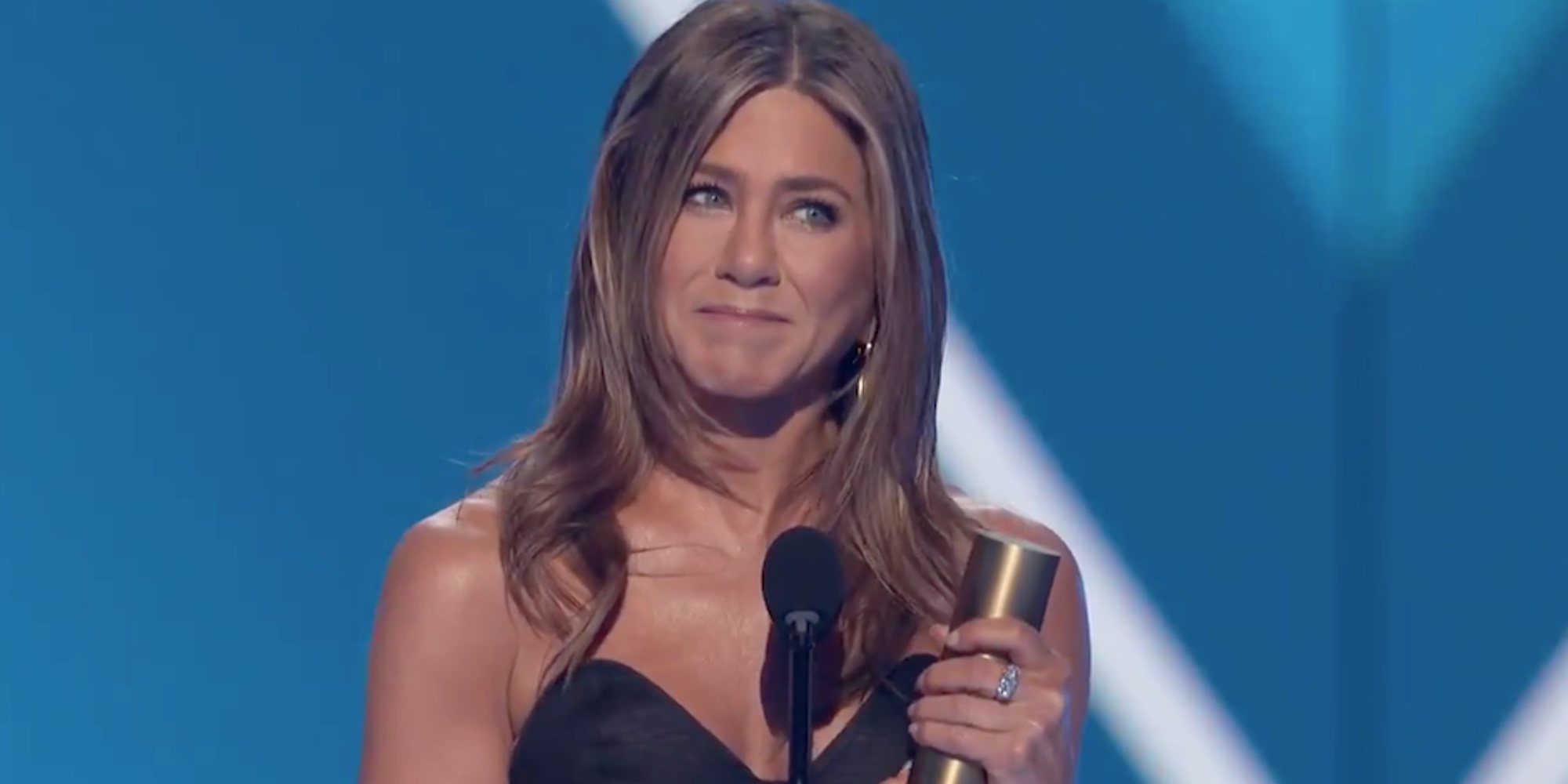 El guiño de Jennifer Aniston a 'Friends' tras ganar un premio en los People's Choice Awards 2019