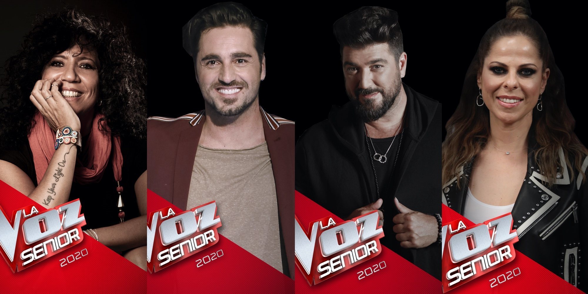 David Bustamante, Pastora Soler, Rosana y Antonio Orozco serán los coaches de 'La Voz Senior'