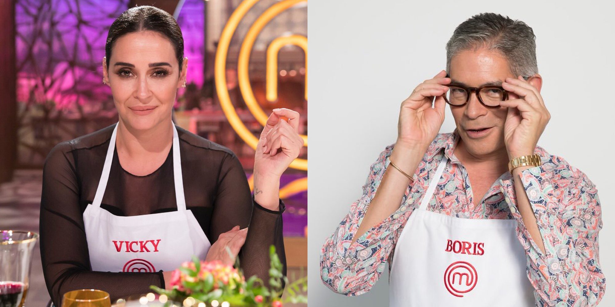 Vicky Martín Berrocal y Boris Izaguirre, primeros finalistas de 'MasterChef Celebrity 4'