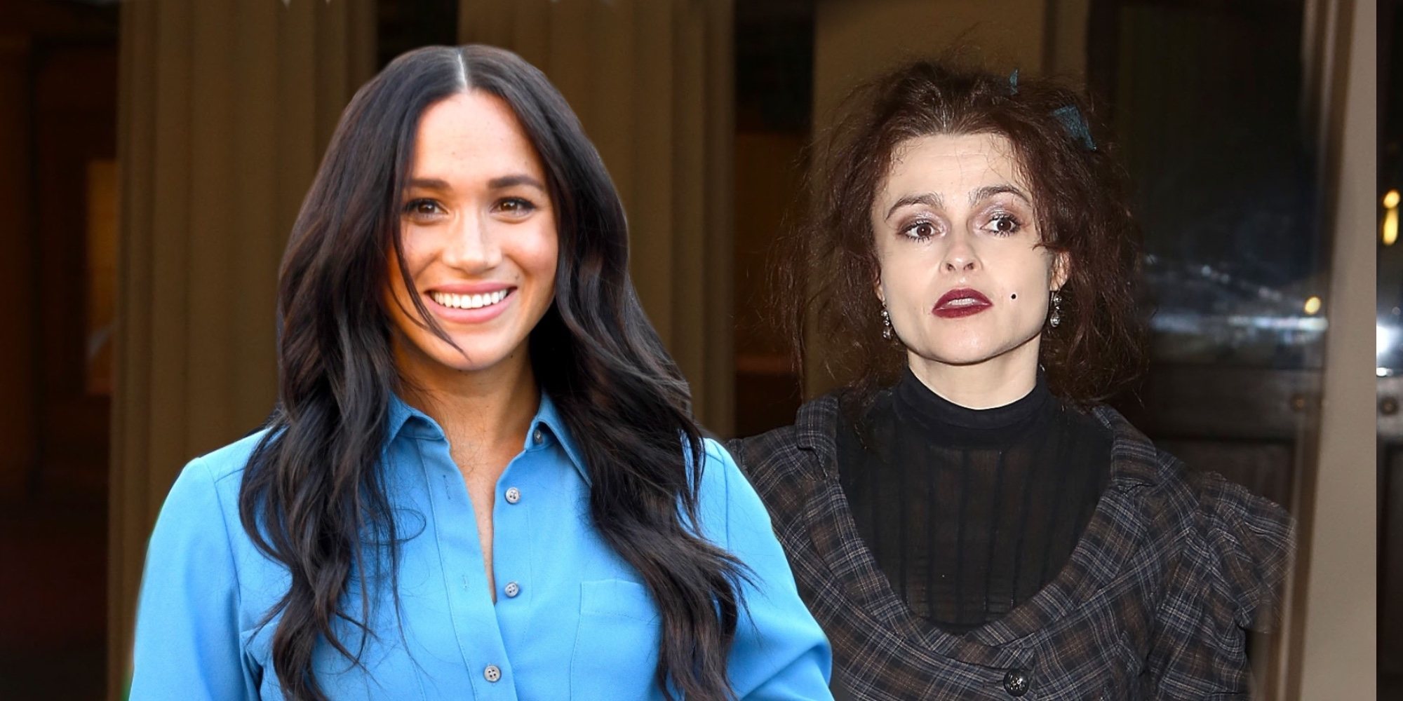 Helena Bonham Carter da consejos a Meghan Markle para lidiar con la prensa negativa