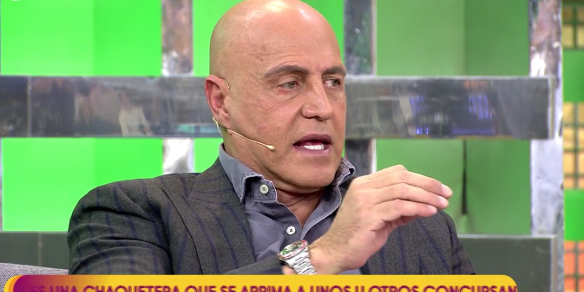 Kiko Matamoros vuelve a atacar a Estela Grande en 'Sálvame': "Yo con mis amigos no me meto en la cama"