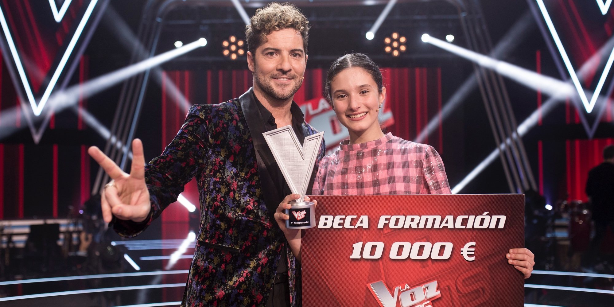 Irene Gil y David Bisbal se convierten en los ganadores de 'La Voz Kids'