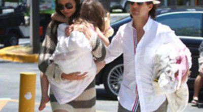 Tom Cruise, Katie Holmes y Suri Cruise celebran en familia el Día del Padre