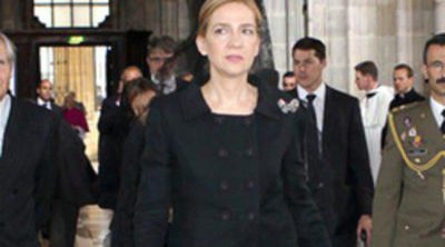 La Infanta Cristina representa a la Casa Real Española en el funeral de Otto de Habsburgo