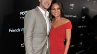 Justin Timberlake y Mila Kunis, cómplices y cariñosos en la premiere de 'Friends with benefits' en Nueva York