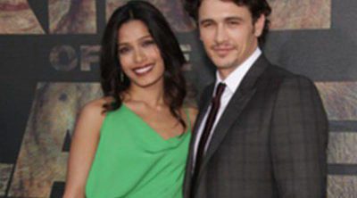 Freida Pinto y James Franco, pareja de lujo en el estreno de 'El origen del planeta de los simios'