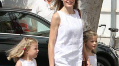 La Princesa Letizia y las Infantas Leonor y Sofía se unen a la Familia Real en sus vacaciones en Mallorca