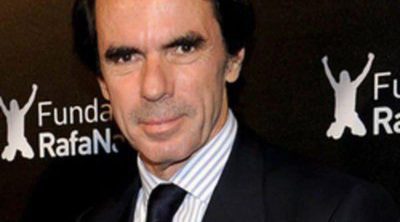 Leire Pajín y José María Aznar asisten al funeral de Eduardo Zaplana Barceló, hijo de Eduardo Zaplana