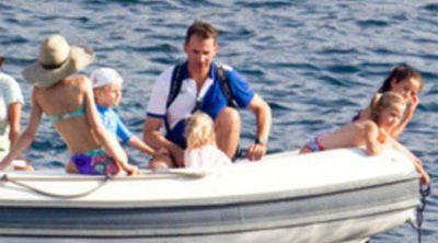 La Princesa Letizia pillada en bikini junto a la Familia Real en Cabrera