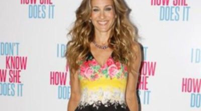 Sarah Jessica Parker aterriza en Londres para presentar la comedia 'I don't know how she does it'