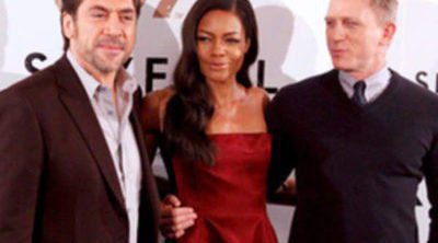 Daniel Craig, Naomie Harris y Javier Bardem presentan 'Skyfall' en Madrid