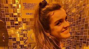 La foto más surrealista de Amaia Romero con Javier Calvo en el baño