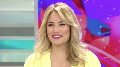 Así ha sido la vuelta de Alba Carrillo a 'Ya es mediodía' 49 días después de su abrupta salida