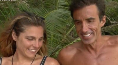 Hugo Sierra e Ivana Icardi dan rienda suelta a su pasión en 'Supervivientes 2020': "Le estoy cuidado el cutis"