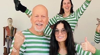 Demi Moore y Bruce Willis pasan la cuarentena por el coronavirus juntos con sus hijas