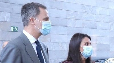 El primer acto juntos de los Reyes Felipe y Letizia tras el confinamiento por el coronavirus