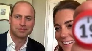 El Príncipe Guillermo y Kate Middleton juegan al bingo a través de una videollamada con una residencia de ancianos