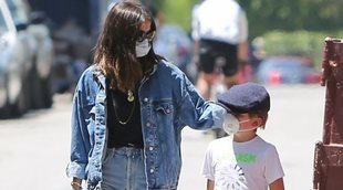 El paseo familiar de Ana de Armas y Ben Affleck con los hijos del actor