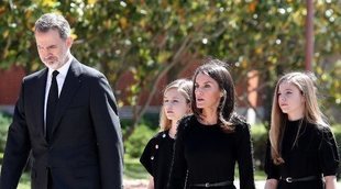 Los Reyes Felipe y Letizia, Leonor y Sofía se suman al minuto de silencio por las víctimas del coronavirus