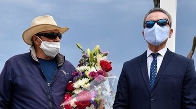 Amador Mohedano y José Ortega Cano rinden homenaje a Rocío Jurado 14 años después de su muerte