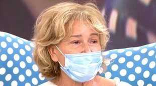 Mila Ximénez aparece por sorpresa en 'Sálvame' en plena lucha contra el cáncer: "Va todo bien"