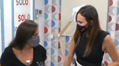 Irene Rosales visita a Anabel Pantoja en 'Sola' para levantarle el ánimo: "Esto es un trabajo, aguanta"