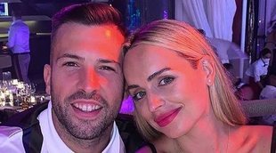 Jordi Alba y Romarey Ventura han sido padres de una niña