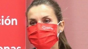 El gesto de la Reina Letizia en su reunión de trabajo con Cruz Roja Española