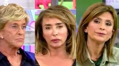 Chelo García Cortés, en la cuerda floja con María Patiño y Gema López tras un comentario sobre su vida privada