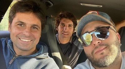 Kiko Rivera, más unido que nunca a sus hermanos Fran y Cayetano visitando a su tío Riverita