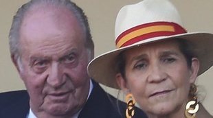 La Infanta Elena realiza la primera visita familiar al Rey Juan Carlos en su exilio en Abu Dabi