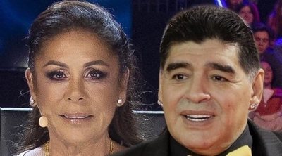 Diego Armando Maradona quiso tener un vis a vis con Isabel Pantoja