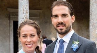 La Infanta Cristina e Irene Urdangarin, representantes de la realeza española en la boda de Felipe de Grecia y Nina Flohr