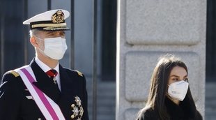 Los Reyes Felipe y Letizia presiden la atípica Pascua Militar 2021 marcada por la pandemia